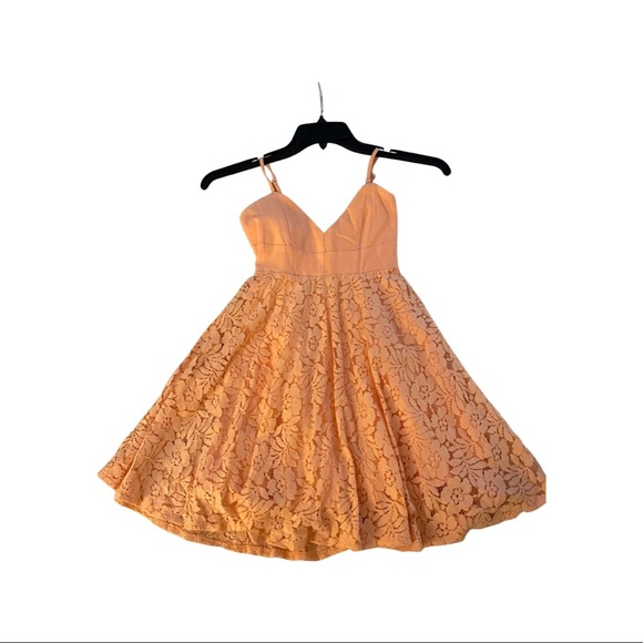 SABO SKIRT Anthropologie Peach Lissa Dress (SD2) - Picture 5 of 9